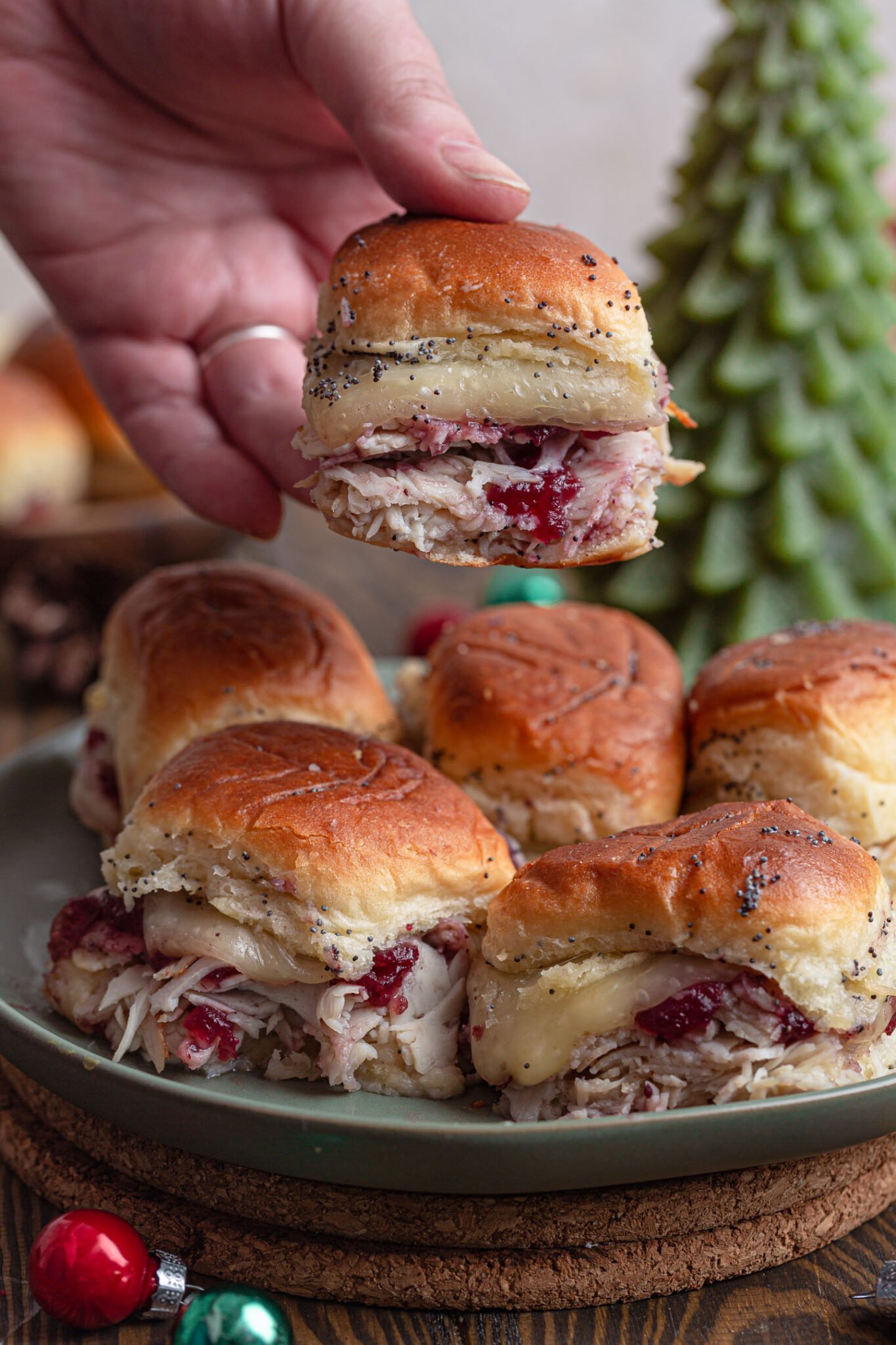 Turkey Cranberry Sliders Easy Recipe Olivia S Cuisine